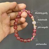 October birthstone bracelet - Vòng tay mix đá dành cho người sinh tháng 10