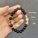 November birthstone bracelet - Vòng tay mix đá dành cho người sinh tháng 11