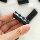 đá black tourmaline thô trụ dài