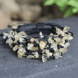 Vòng tay may mắn thịnh vượng thạch anh vàng (citrine)
