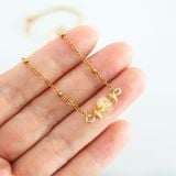 Dây Chuyền đá Citrine thạch anh vàng - Mạ Vàng 18K Không Phai Màu