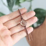 Vòng tay macrame đá Thạch Anh Tóc Vàng – Biểu tượng của tài lộc và sự thịnh vượng