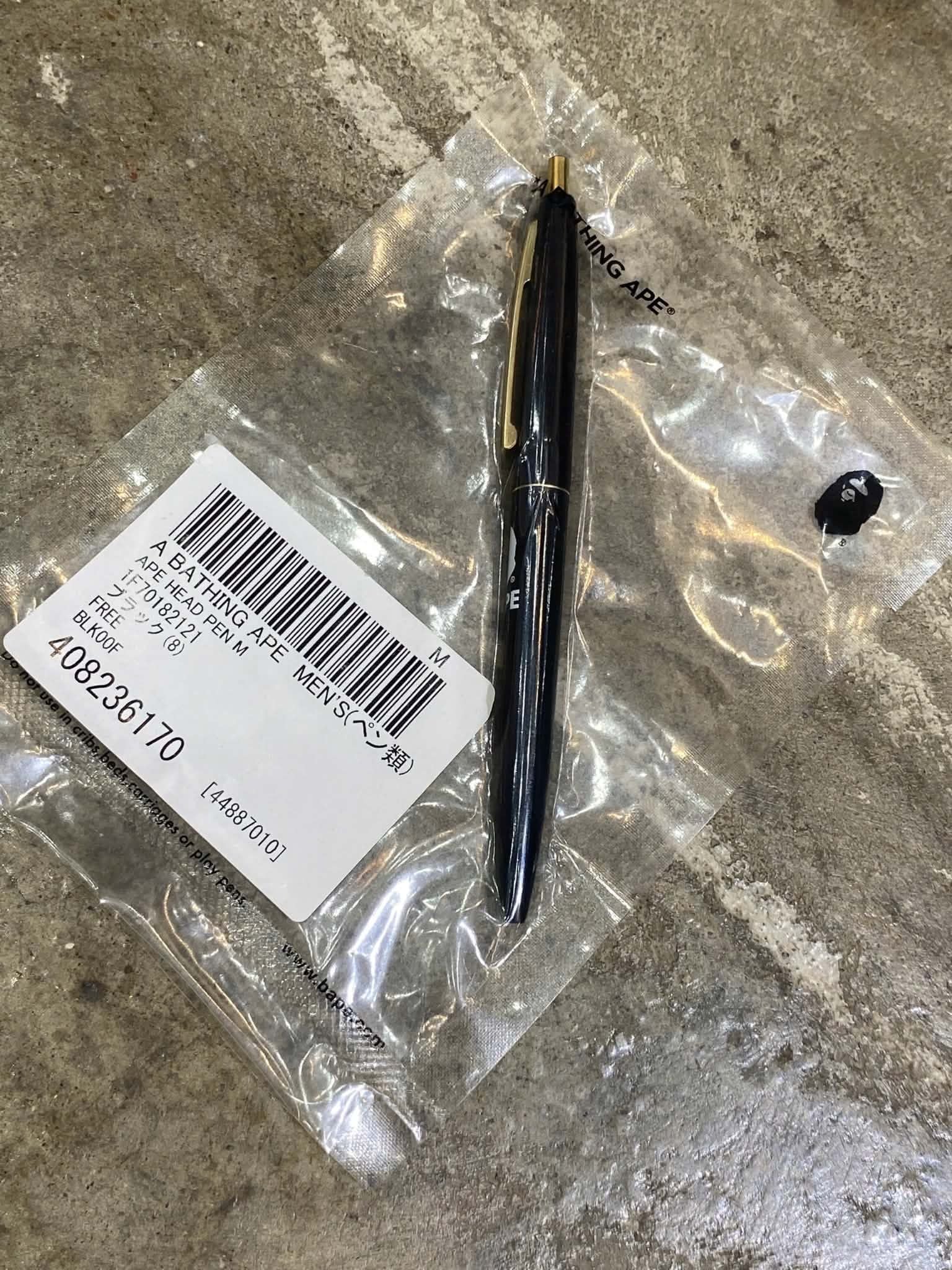  Bape Pen Head Ball Point (Black) 