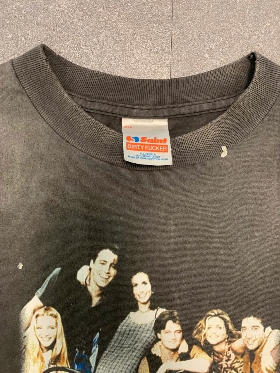  Saint Michael Tee Friends (Grey) (Used) 