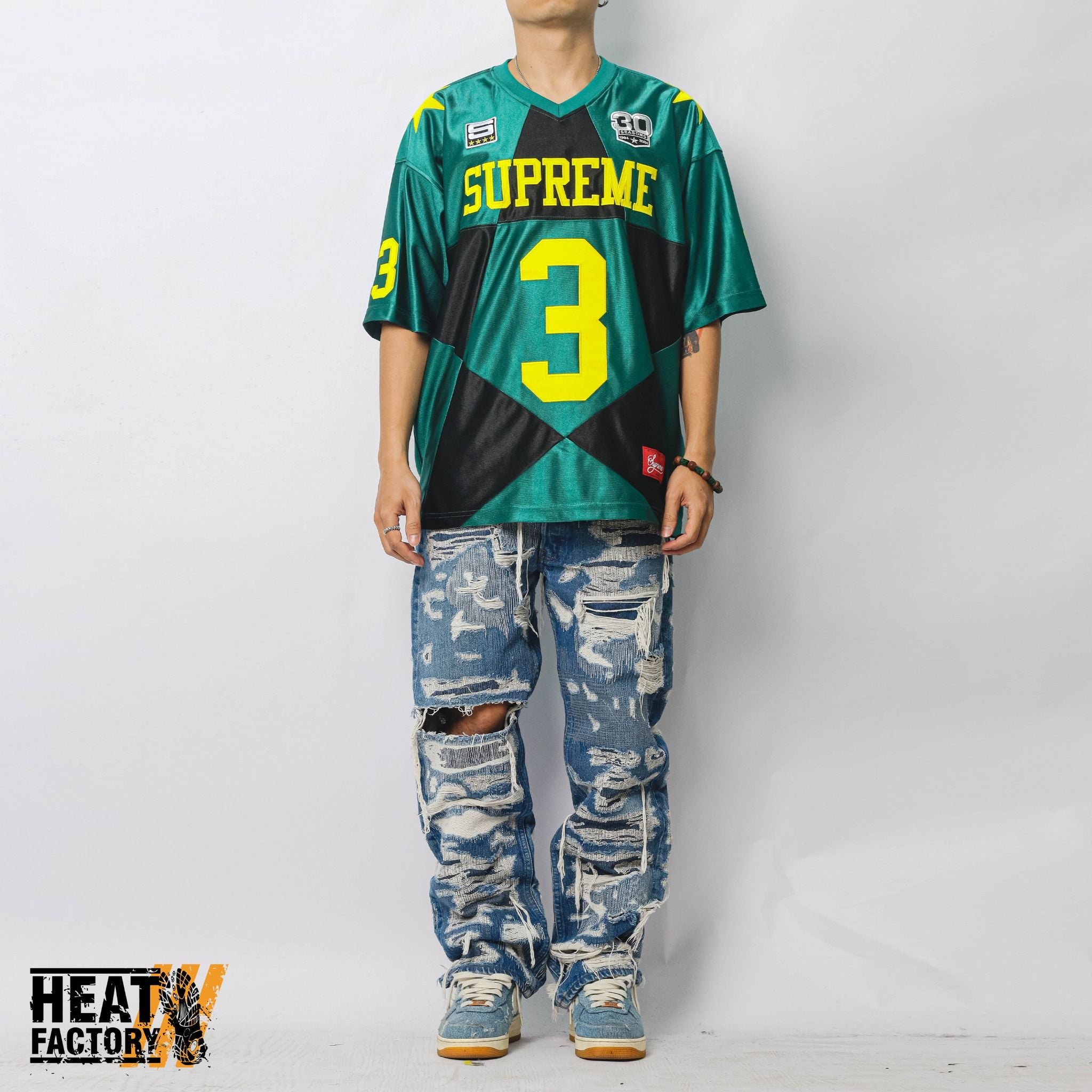  Supreme Jersey Star Football (Green) 
