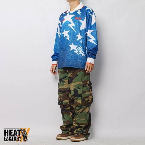 Adidas x Bape Jersey Star (Blue) 