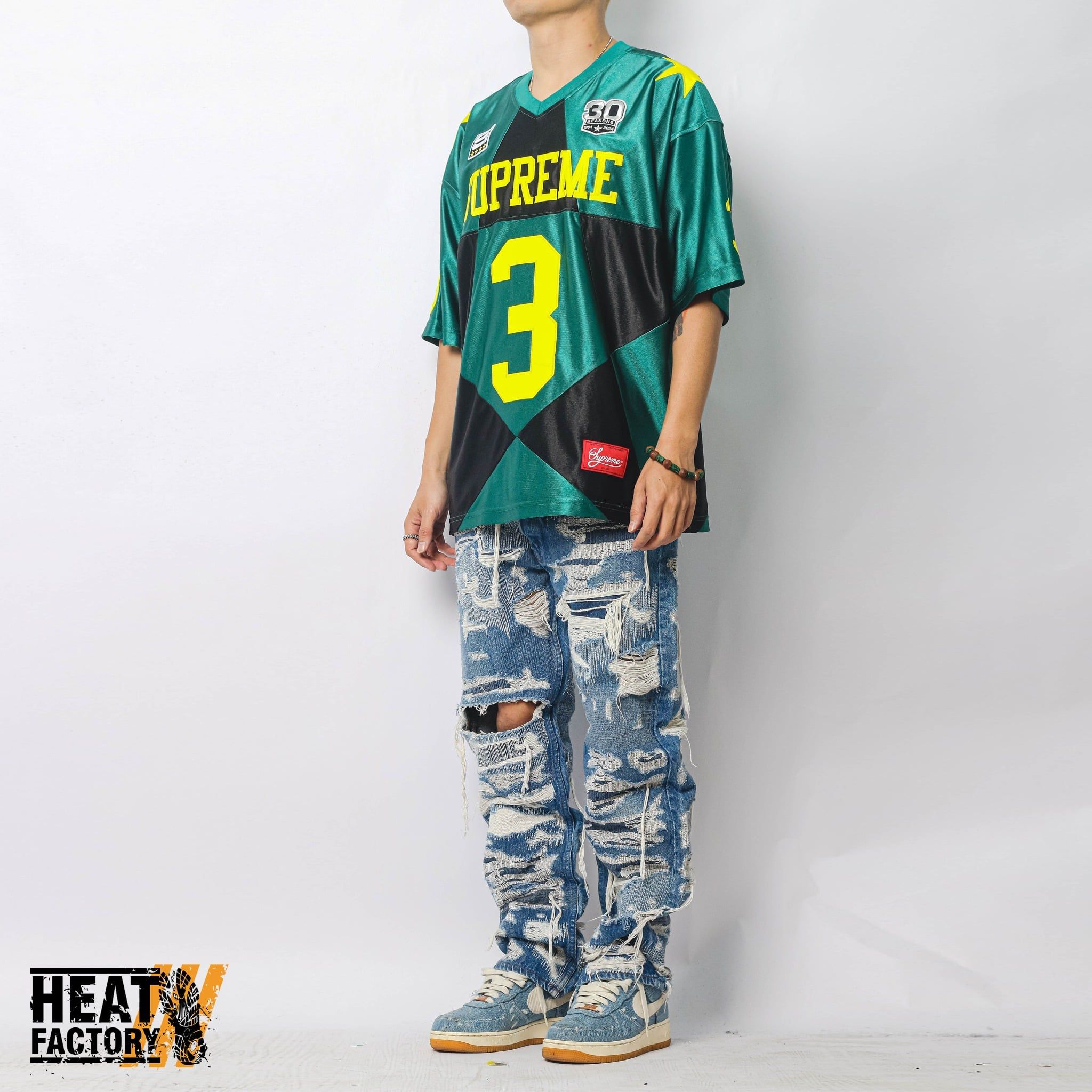  Supreme Jersey Star Football (Green) 