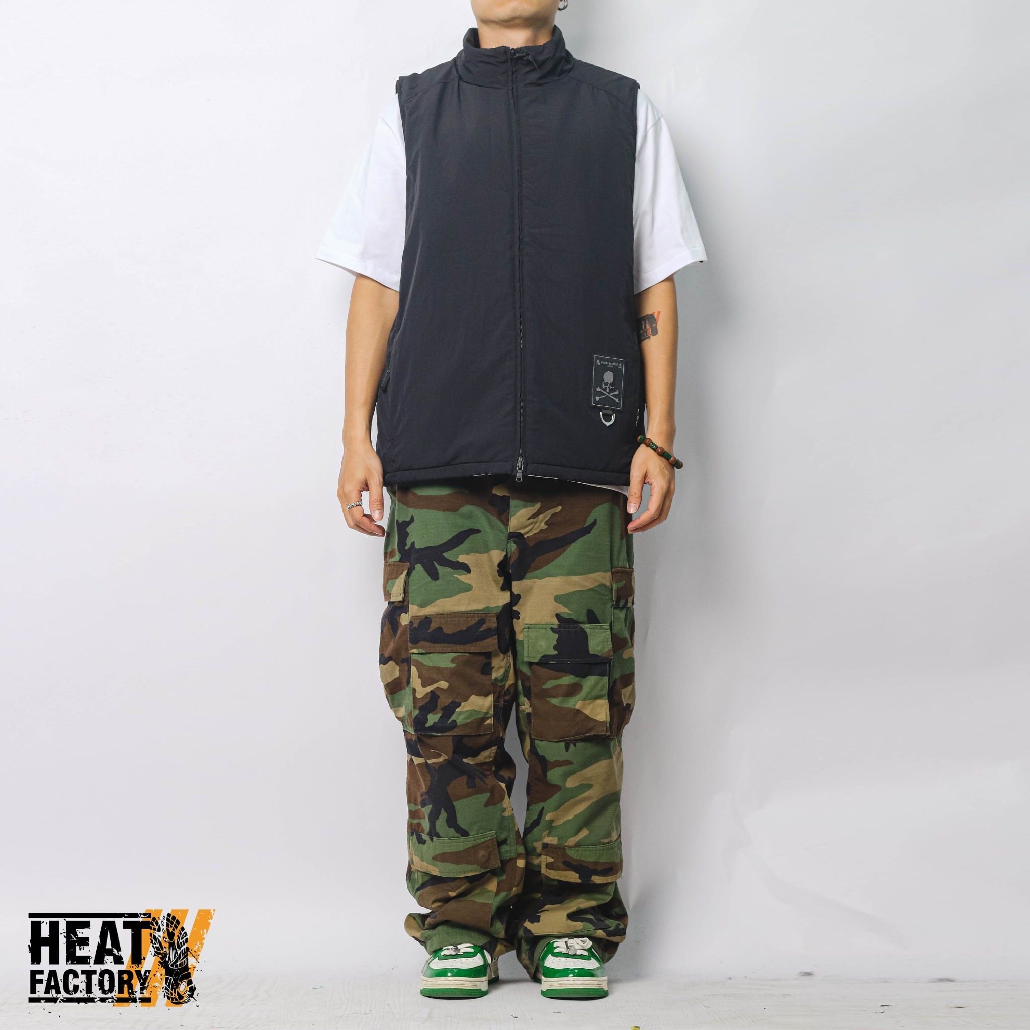  Mastermind x Wildthings Paddef Vest (Black) 