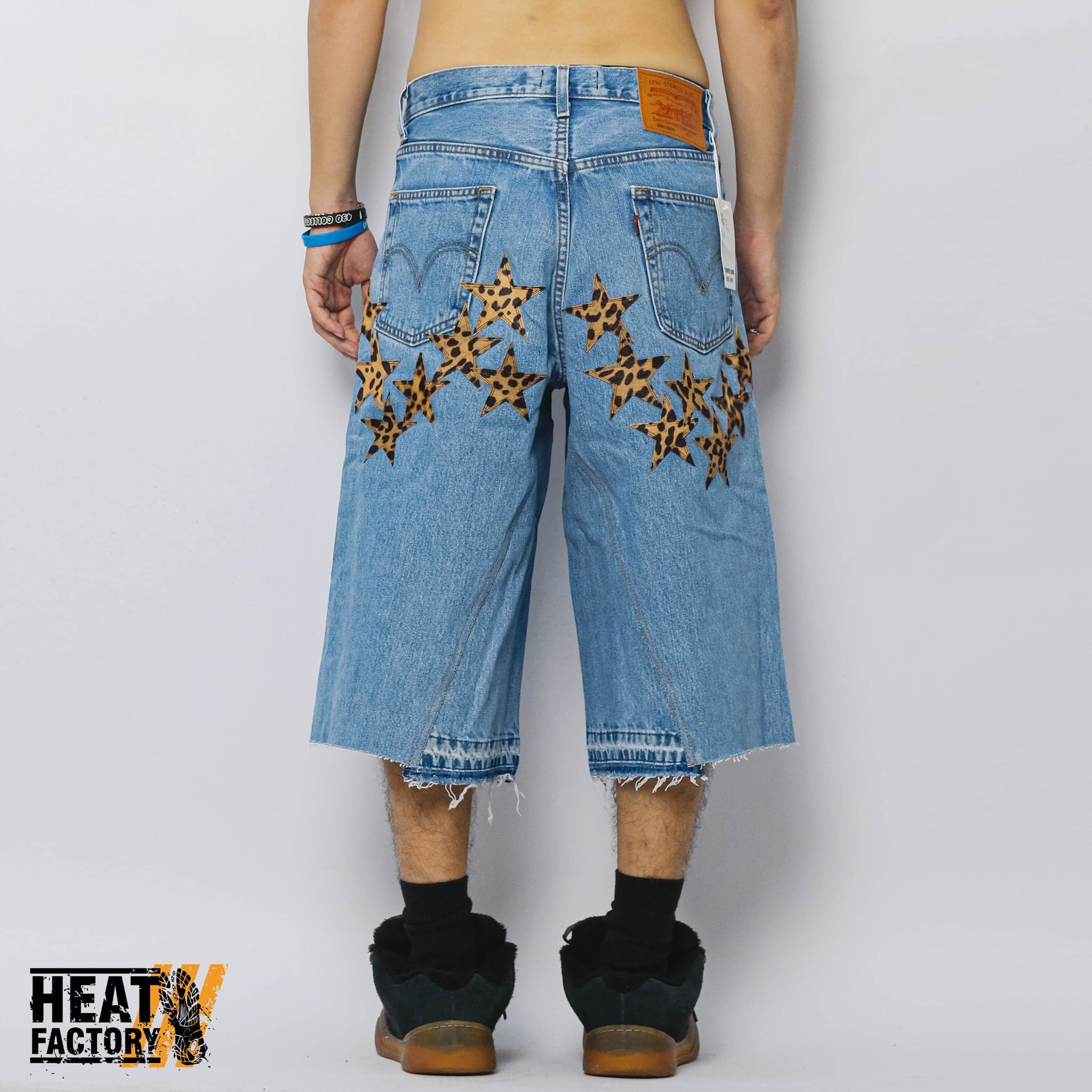  Dddchaosss x Heat Factory Shorts Star 336 (Blue) 