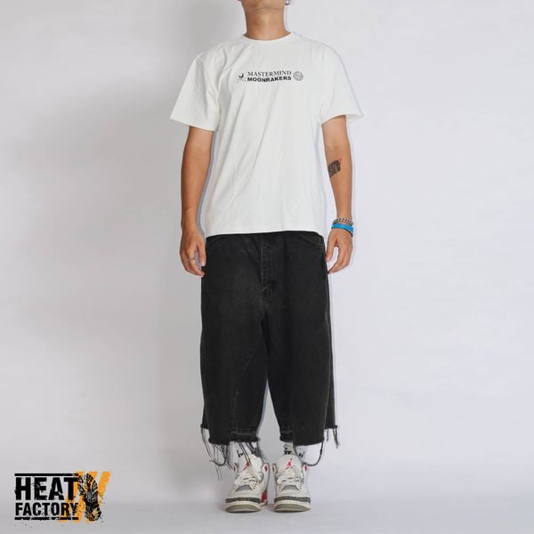  Mastermind Front Skull Tee (White) 