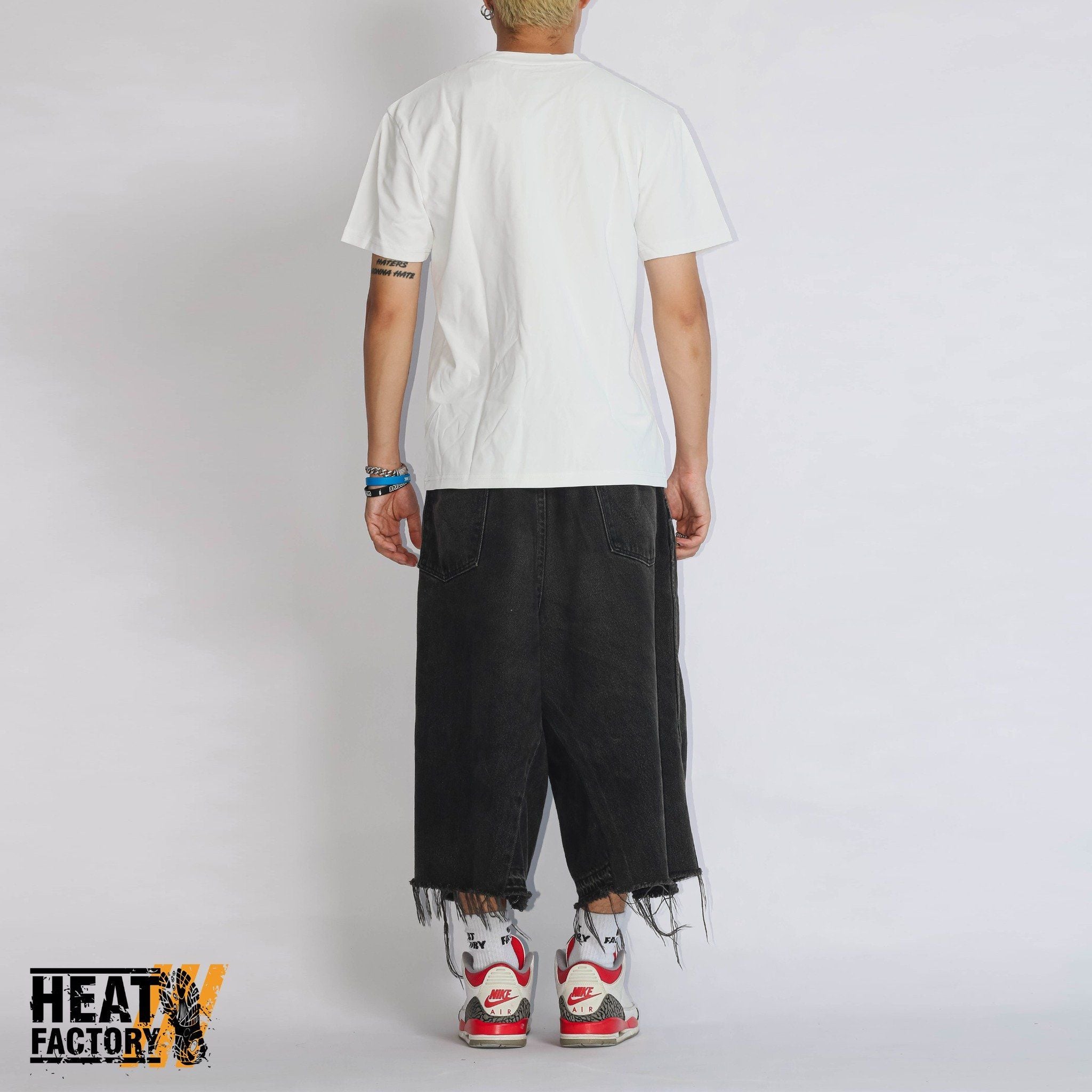  Mastermind Front Skull Tee (White) 