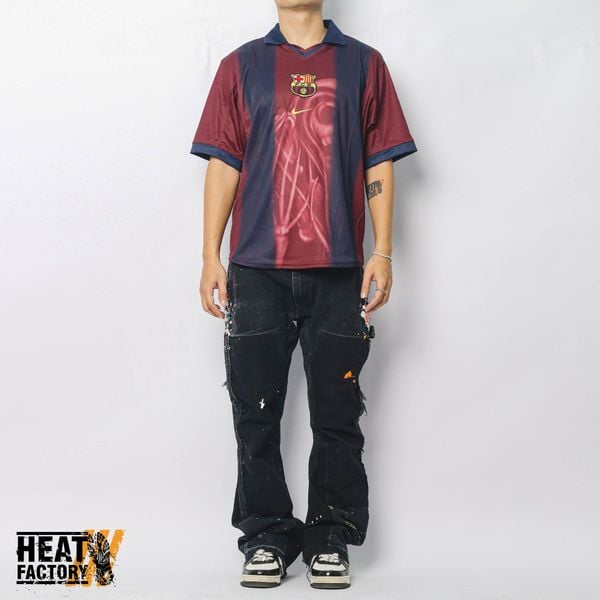  Cactus Jack x Nike X FcB Skeleton Retro Jersey (Brown) 