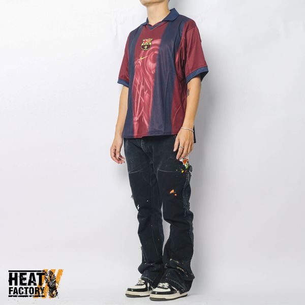  Cactus Jack x Nike X FcB Skeleton Retro Jersey (Brown) 