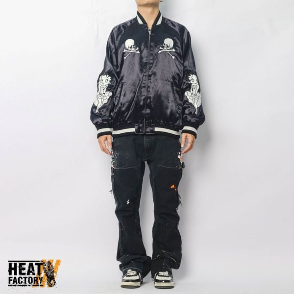  Mastermind World x Betty Boop Souvenir Jacket (Black) 