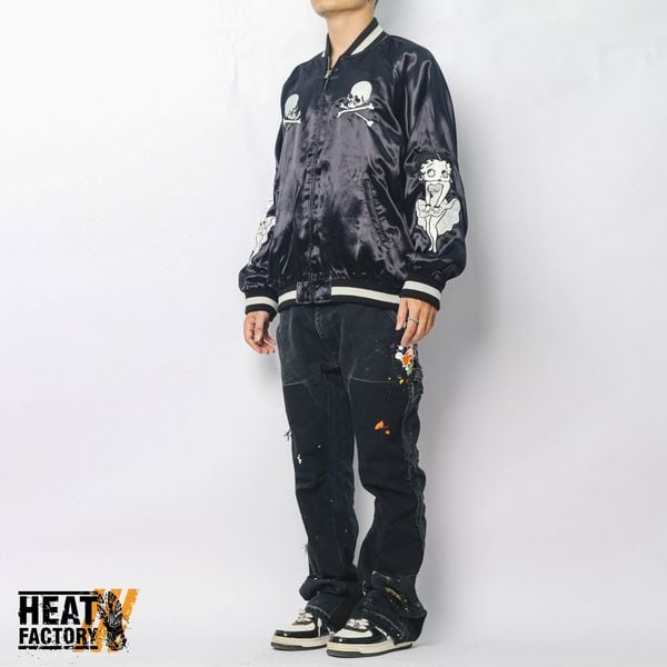  Mastermind World x Betty Boop Souvenir Jacket (Black) 