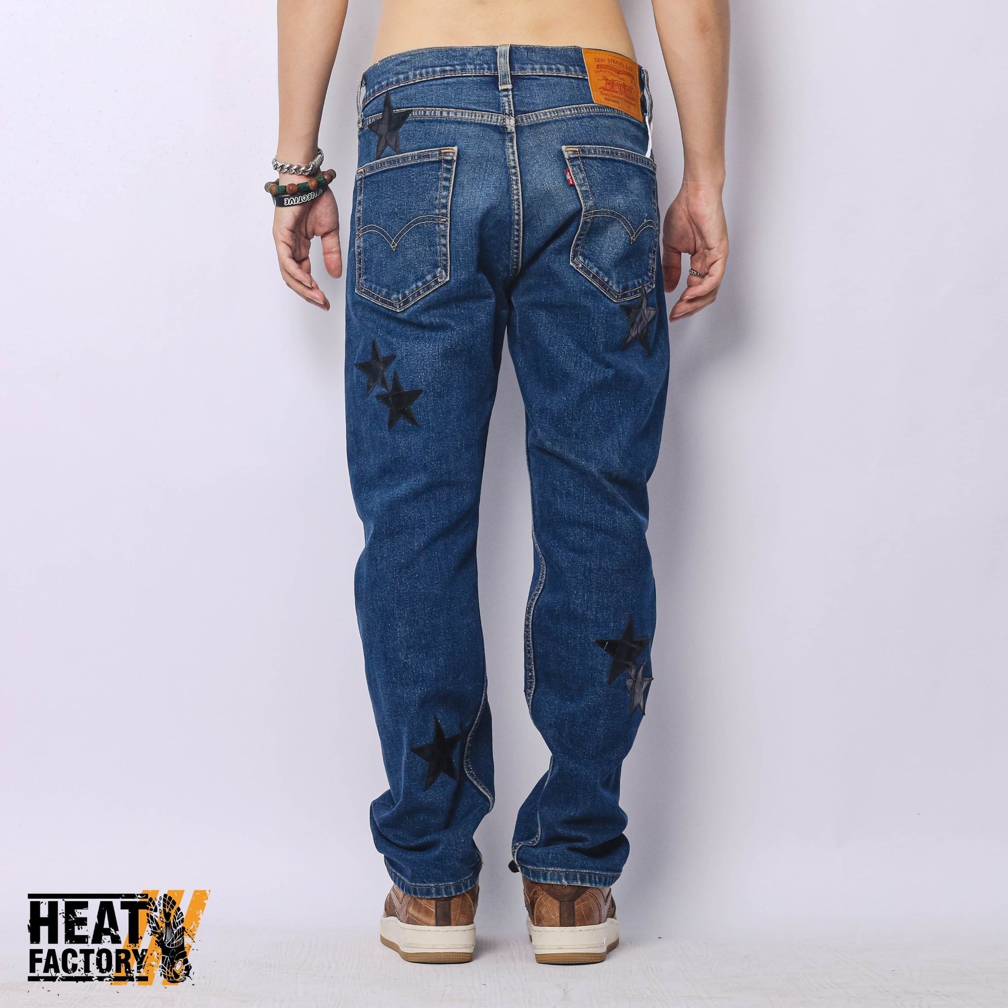 Dddchaosss x Heat Factory Star Jeans 239 (Blue) 