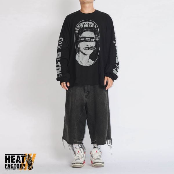  Mastermind x Sex Pistols God Save The Queen Long Tee (Black) 