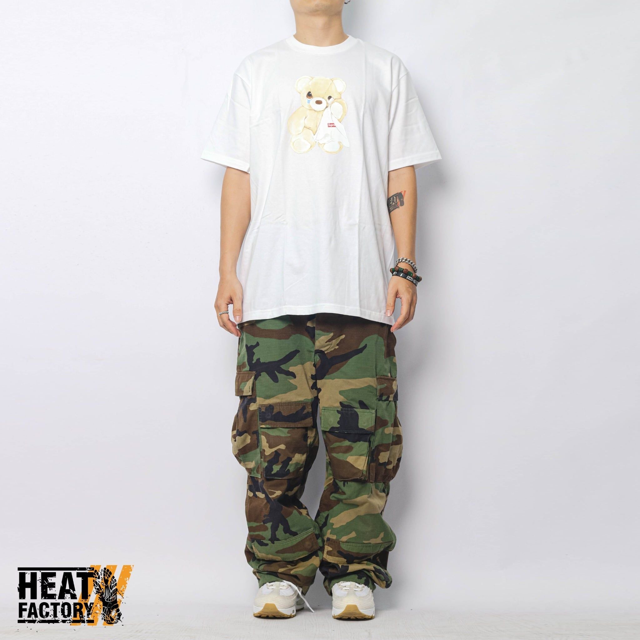  Supreme Bear Tee (White )SS25 