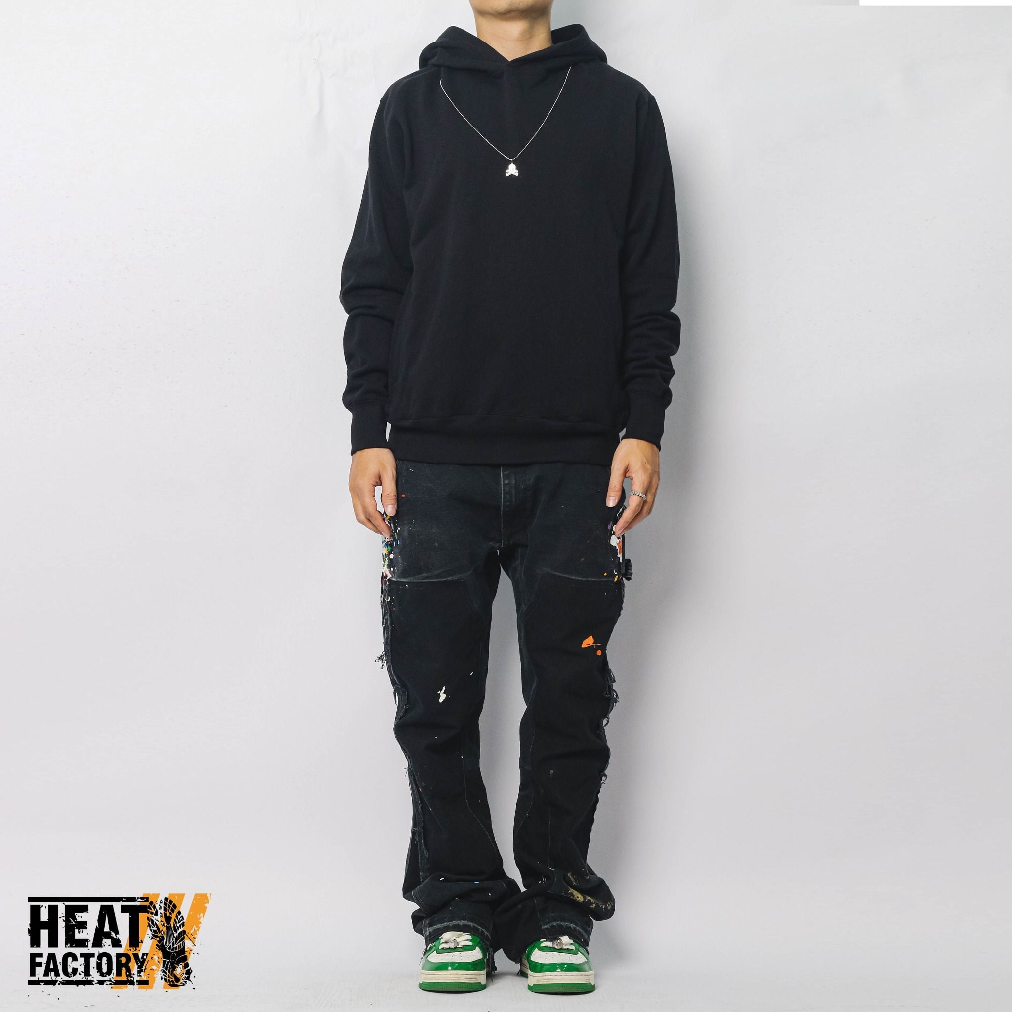  Mastermind Japan Necklace Hoodie (Black) 