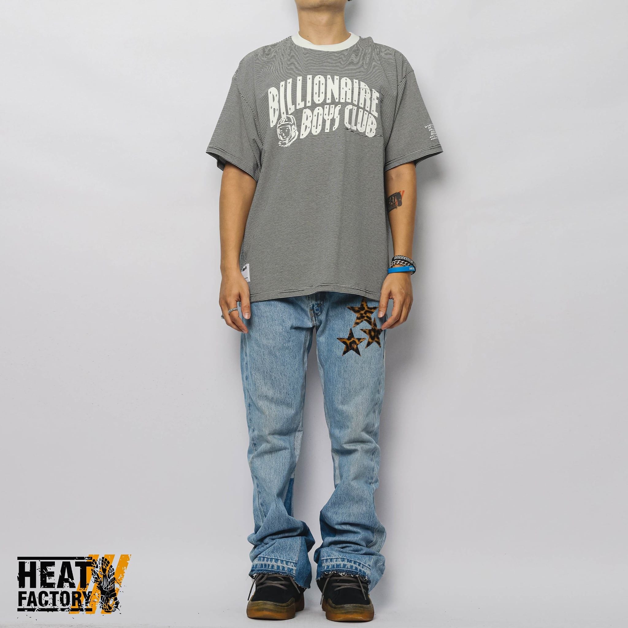  BBC Tee Border Pocket (Black/Grey) 