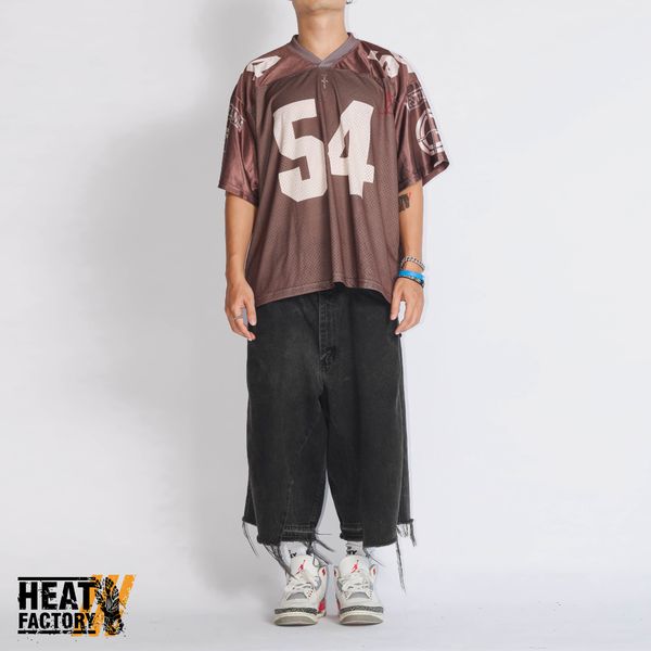  Travis Scott x WWE The Last Time Is Now John Cena Jersey (Brown) 