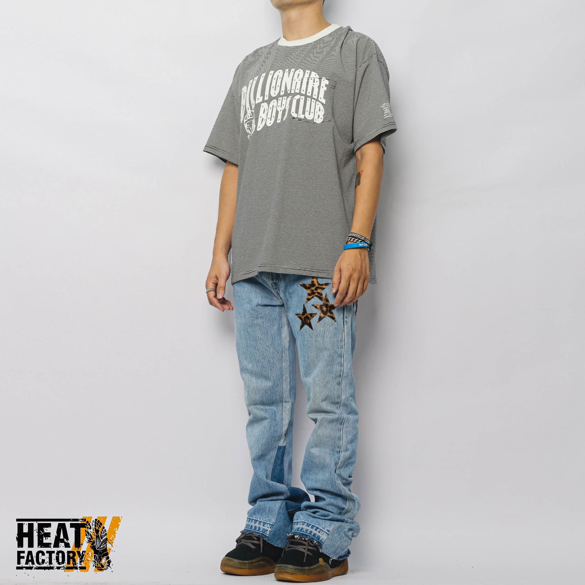  BBC Tee Border Pocket (Black/Grey) 