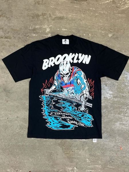  Warren Lotas Tee Brooklyn (Black) 