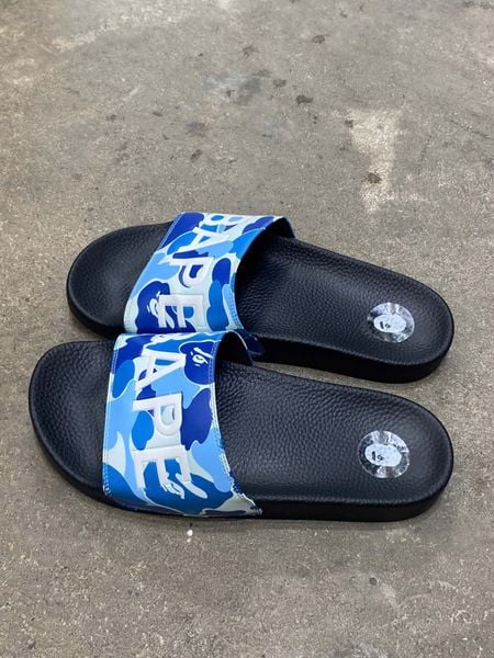  Bape ABC Camo Slide (Blue) (Used) 