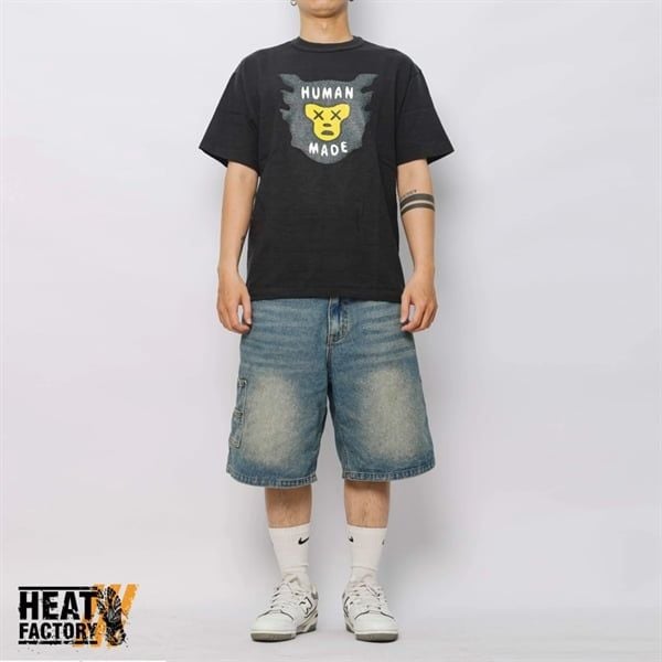  Human Made x Kaws Tee #1 (Black) 
