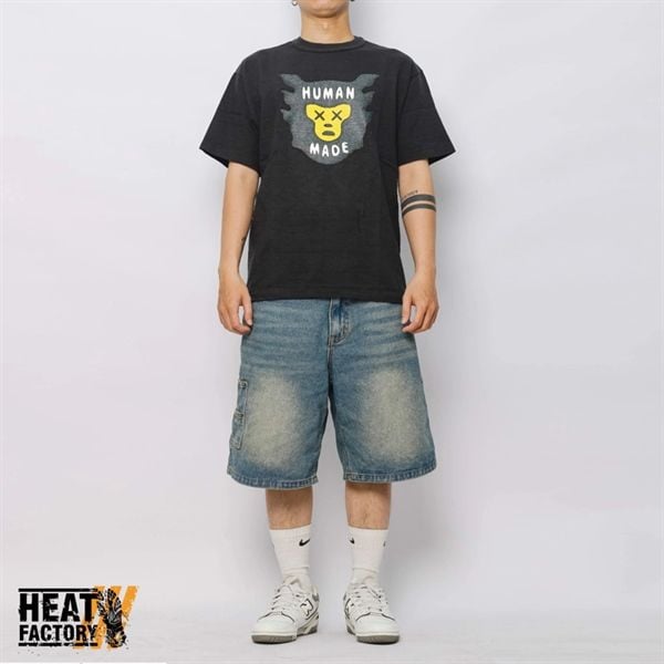  Human Made x Kaws Tee #1 (Black) 