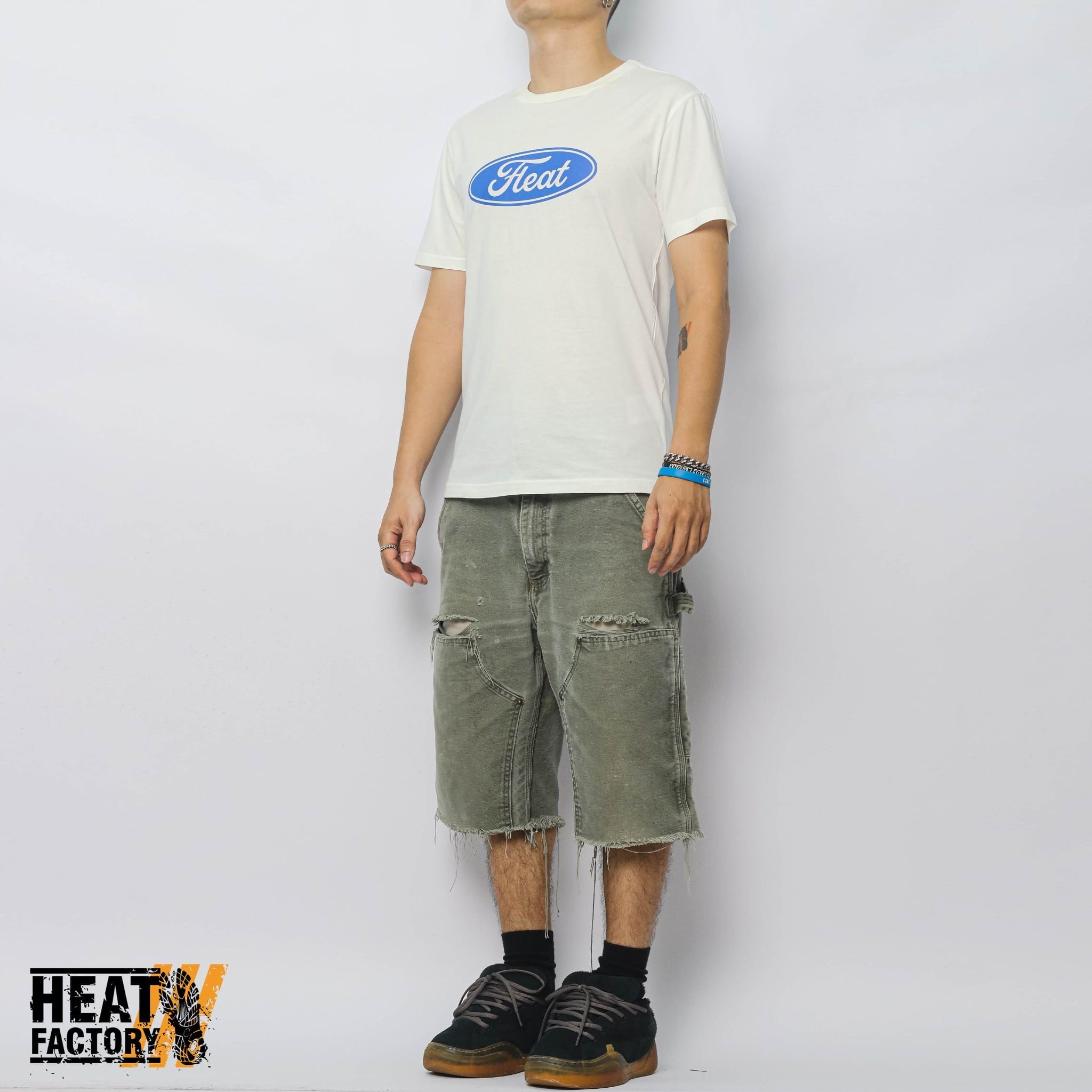  Heat Factory x Wanderlust Logo (White) 
