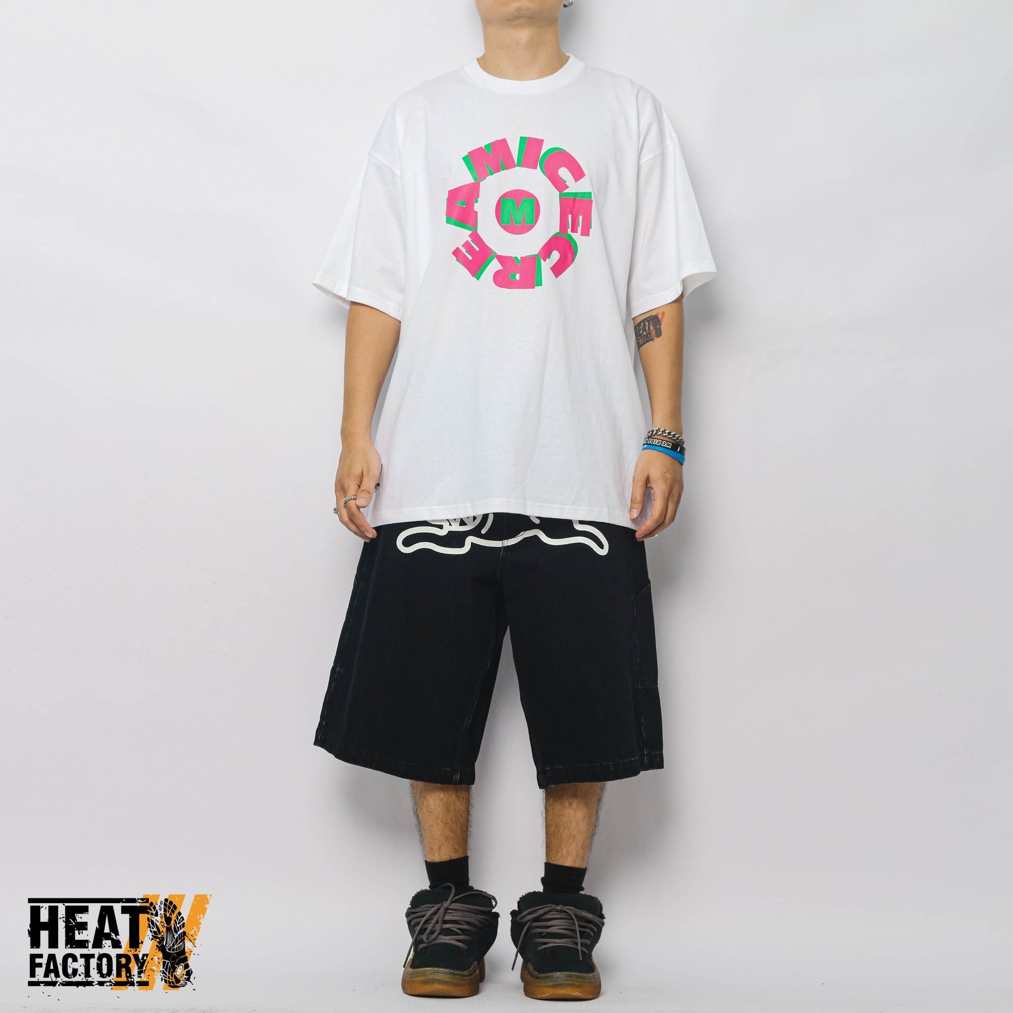  Ice Cream x Sarcastic Tee Circle (White) 