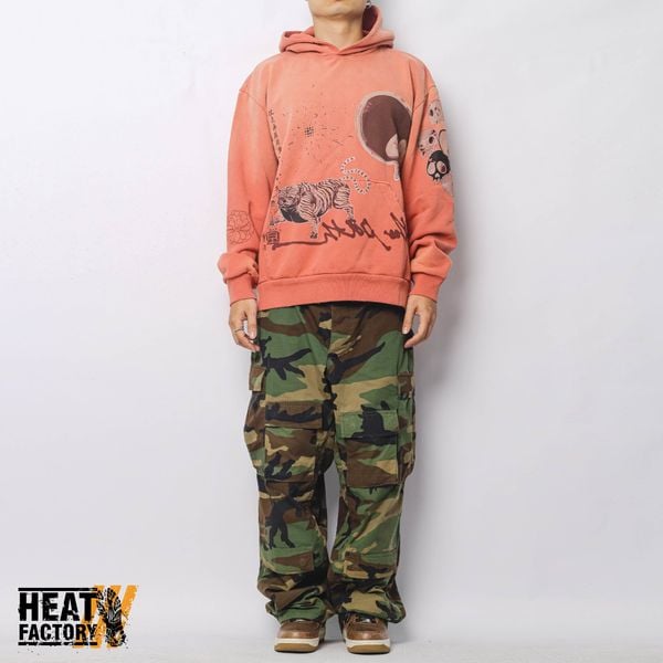  Travis Scott x Takashi Murakami The Path Hoodie (Orange) 