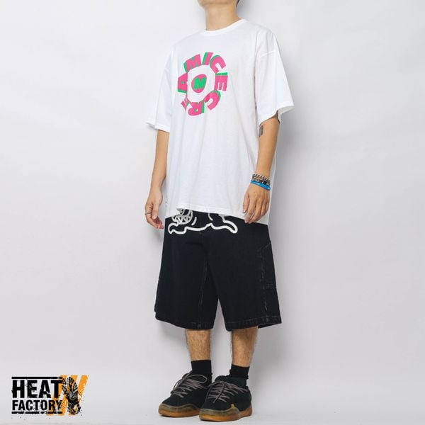  Ice Cream x Sarcastic Tee Circle (White) 