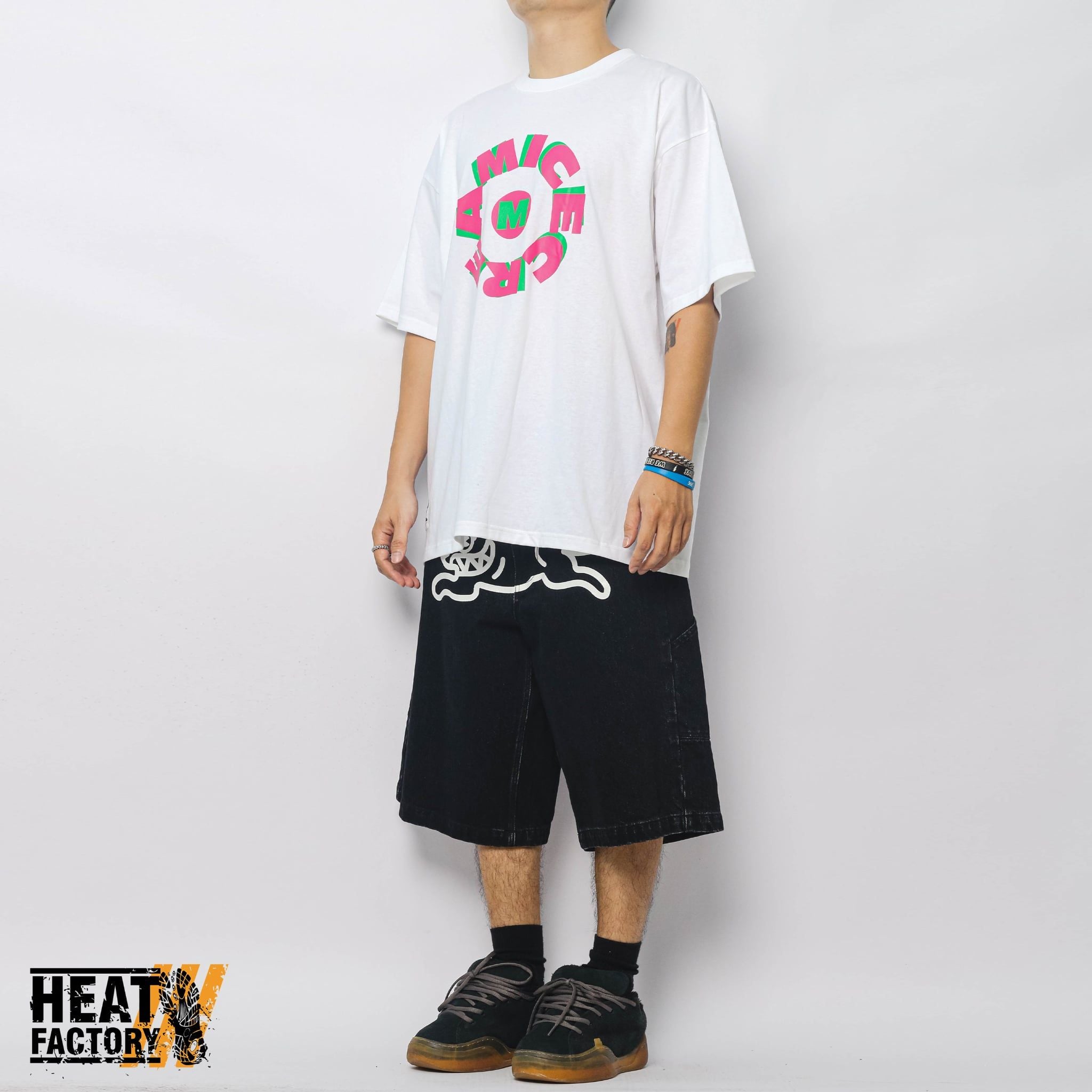  Ice Cream x Sarcastic Tee Circle (White) 
