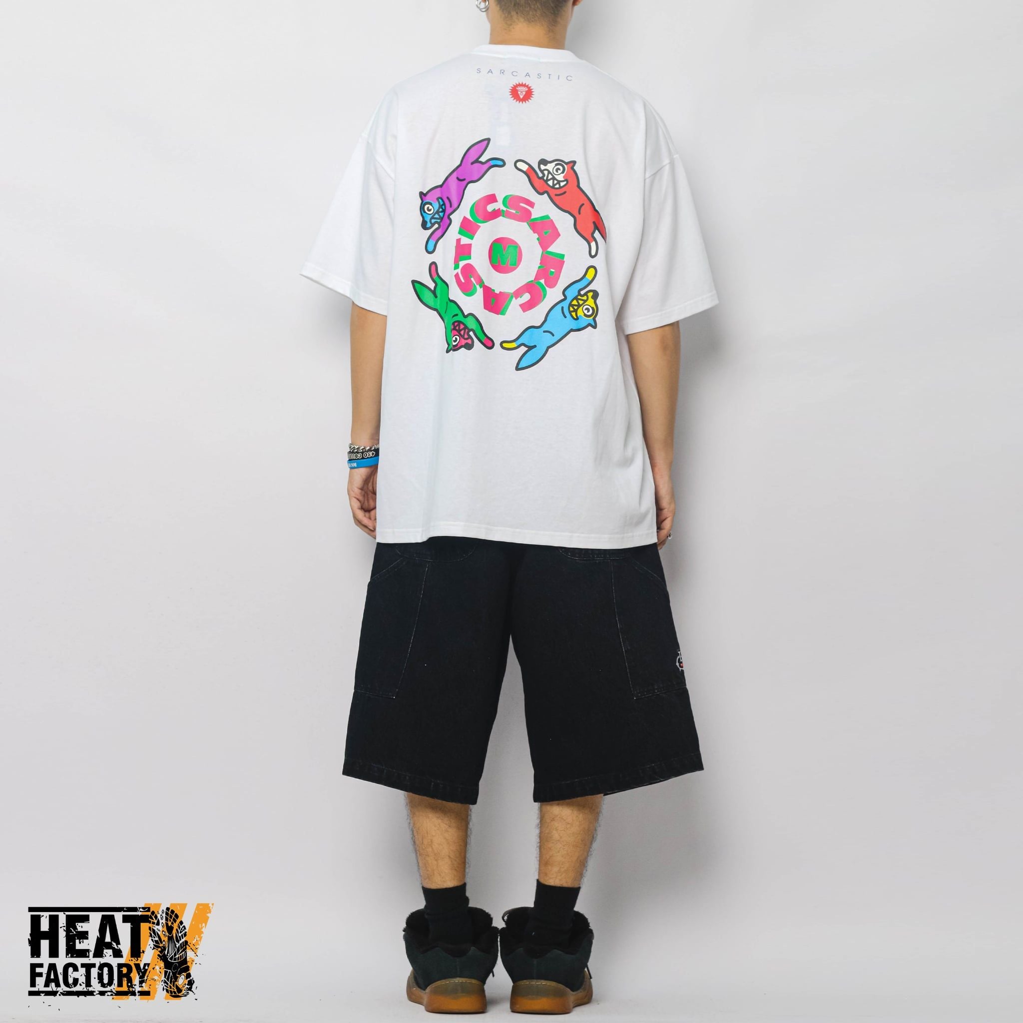  Ice Cream x Sarcastic Tee Circle (White) 