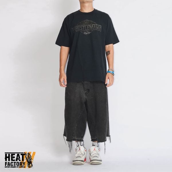  Travis Scott x WWE Wrestlemania 41 Tee (Black) 