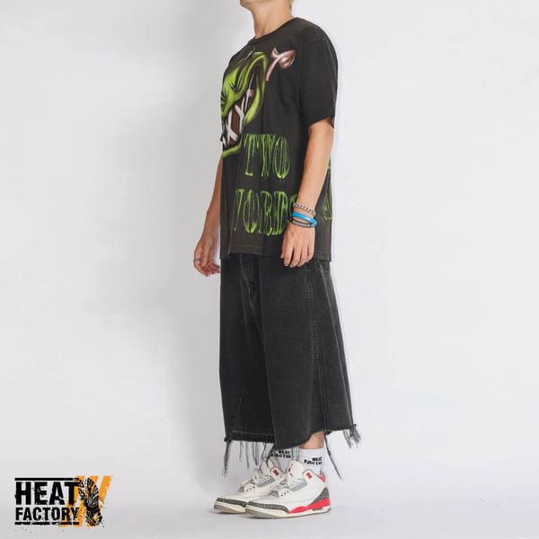  Travis Scott x WWE Two Words Tee (Black) 