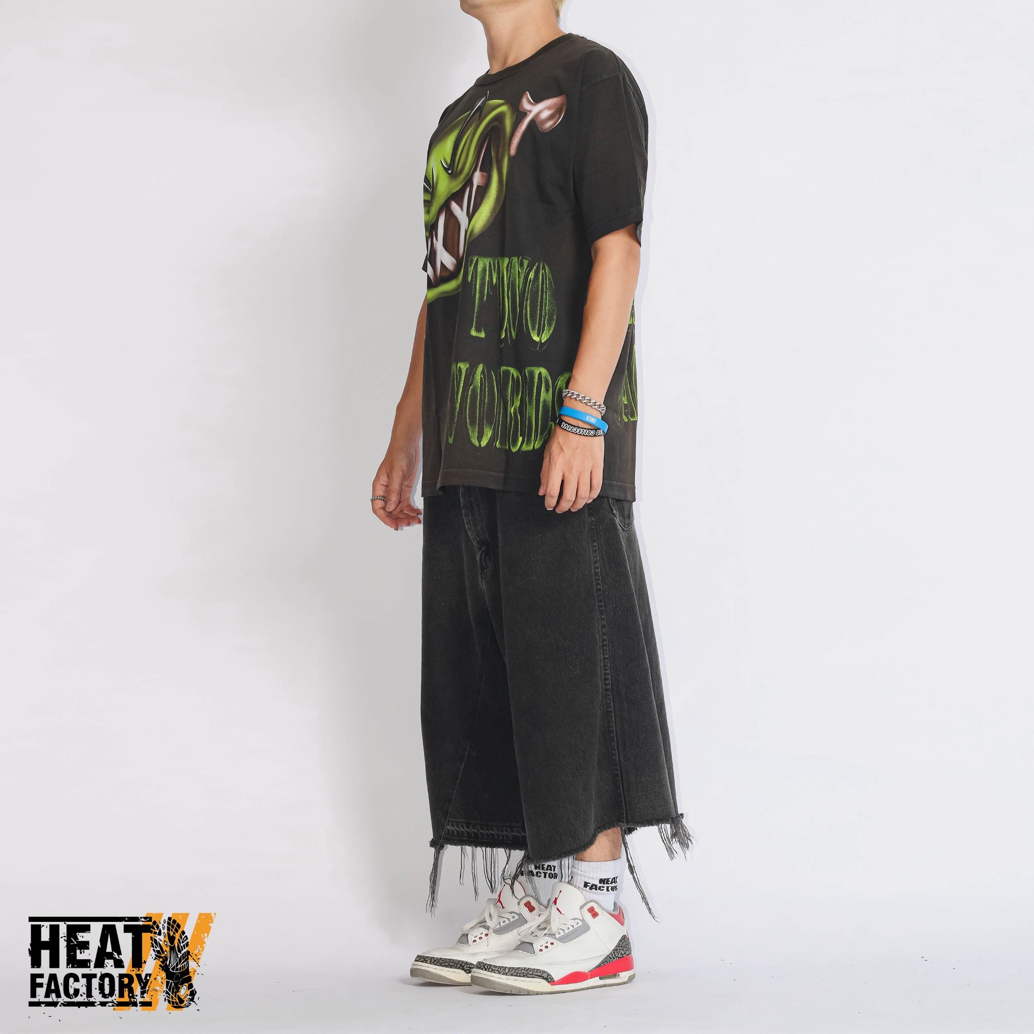  Travis Scott x WWE Two Words Tee (Black) 