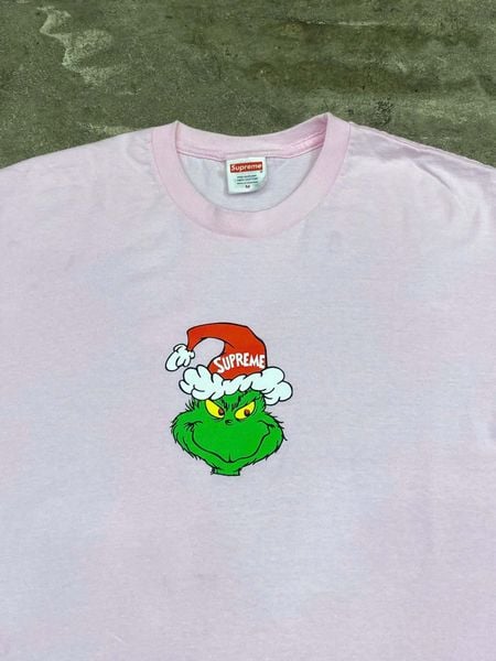  Supreme Tee Grinch (Pink) (Used) 