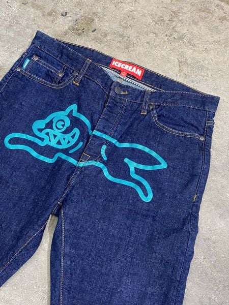  Ice Cream Jeans Running Dog (Blue) (Used) 