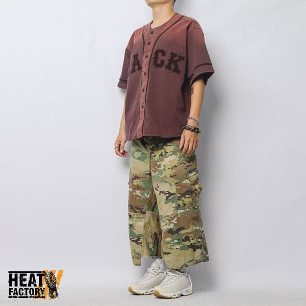  Travis Scott x Fragment x Nike Tokyo Jack Retro Baseball Jersey (Brown) 