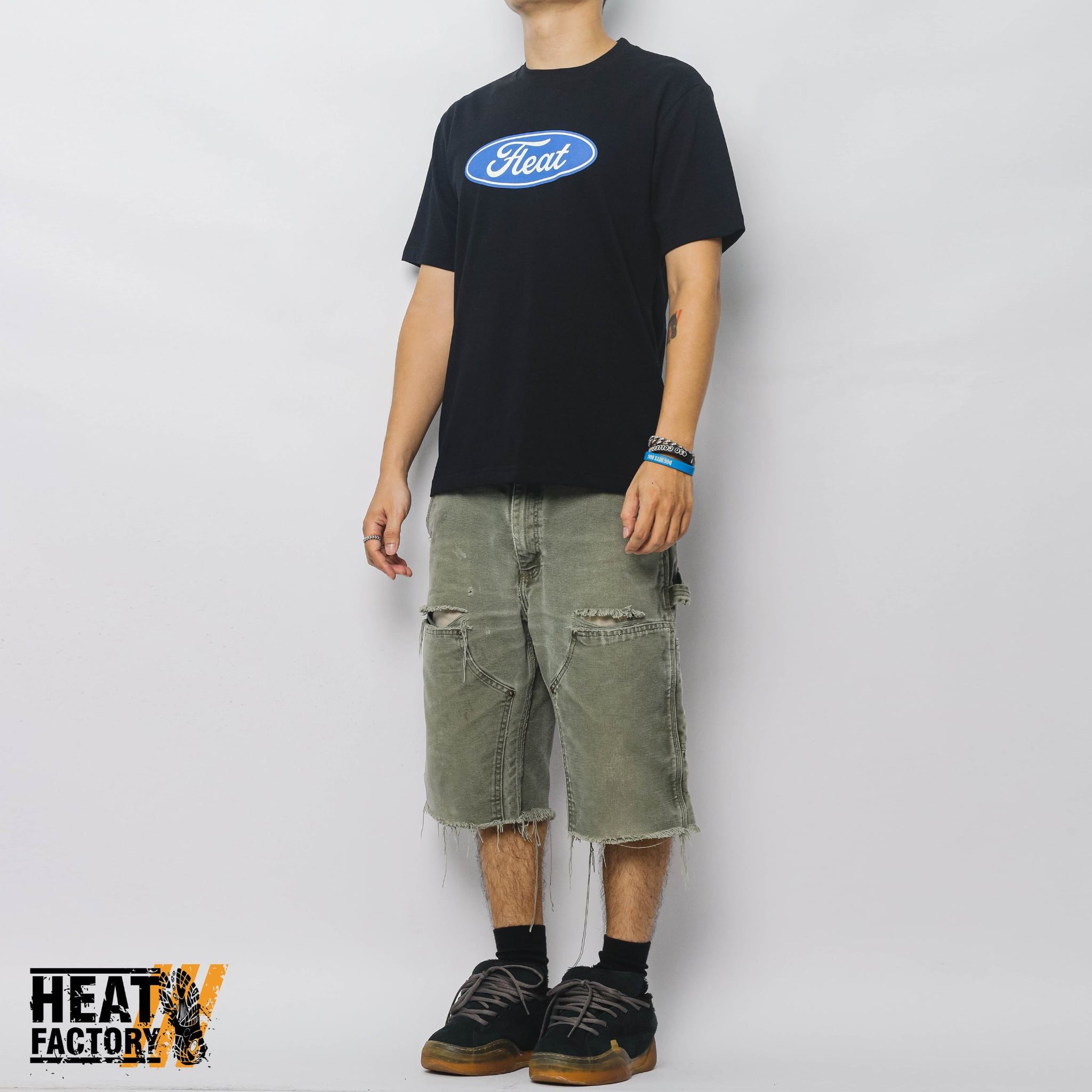  Heat Factory x Wanderlust Logo (Black) 