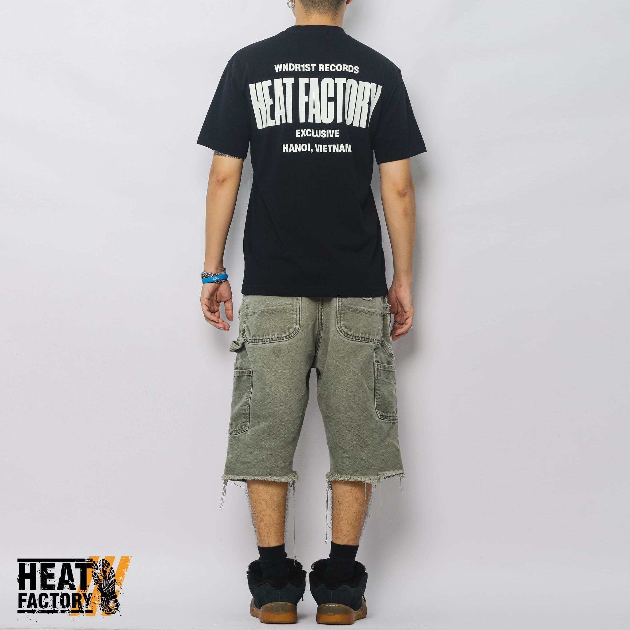  Heat Factory x Wanderlust Logo (Black) 