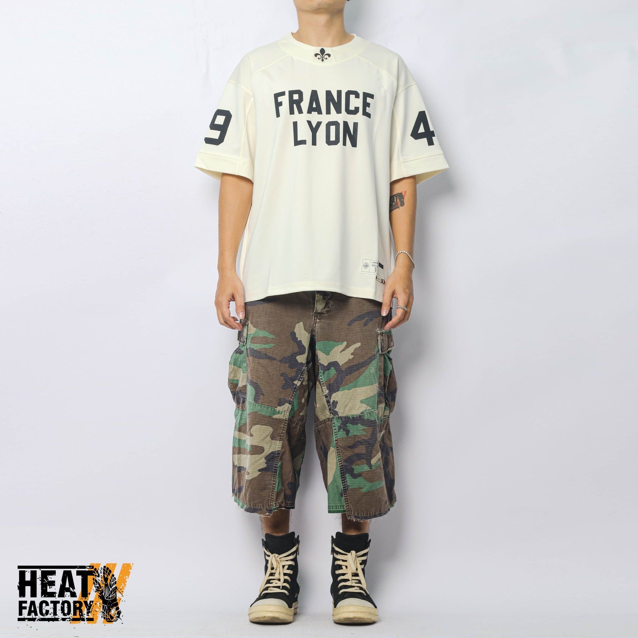  Palladium Tee France Lyon (White) 