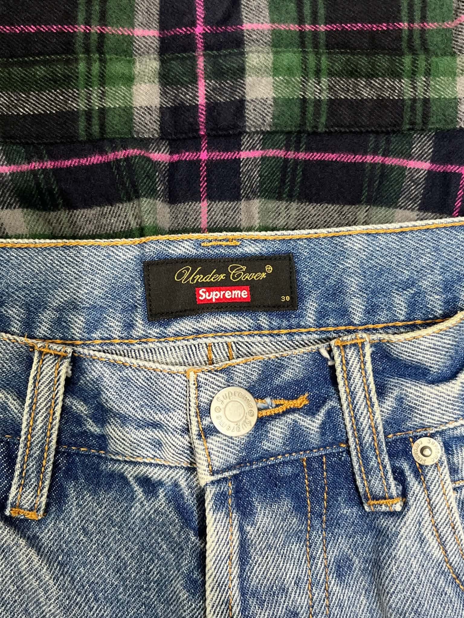  Supreme x Undercover Layered Jeans (Blue) (Used) 