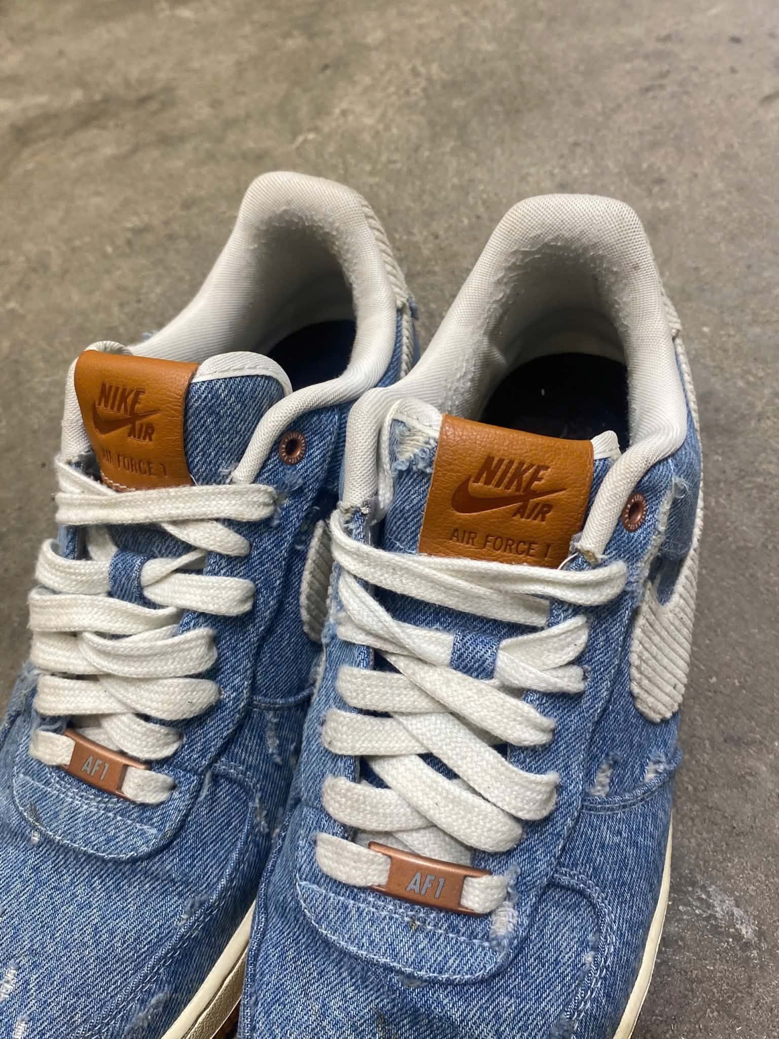 Nike Air Force 1 Levi's Denim Blue (Used) (No Box) 