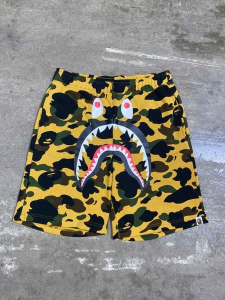  Bape Shorts 1st Camo (Yellow) (Used) 