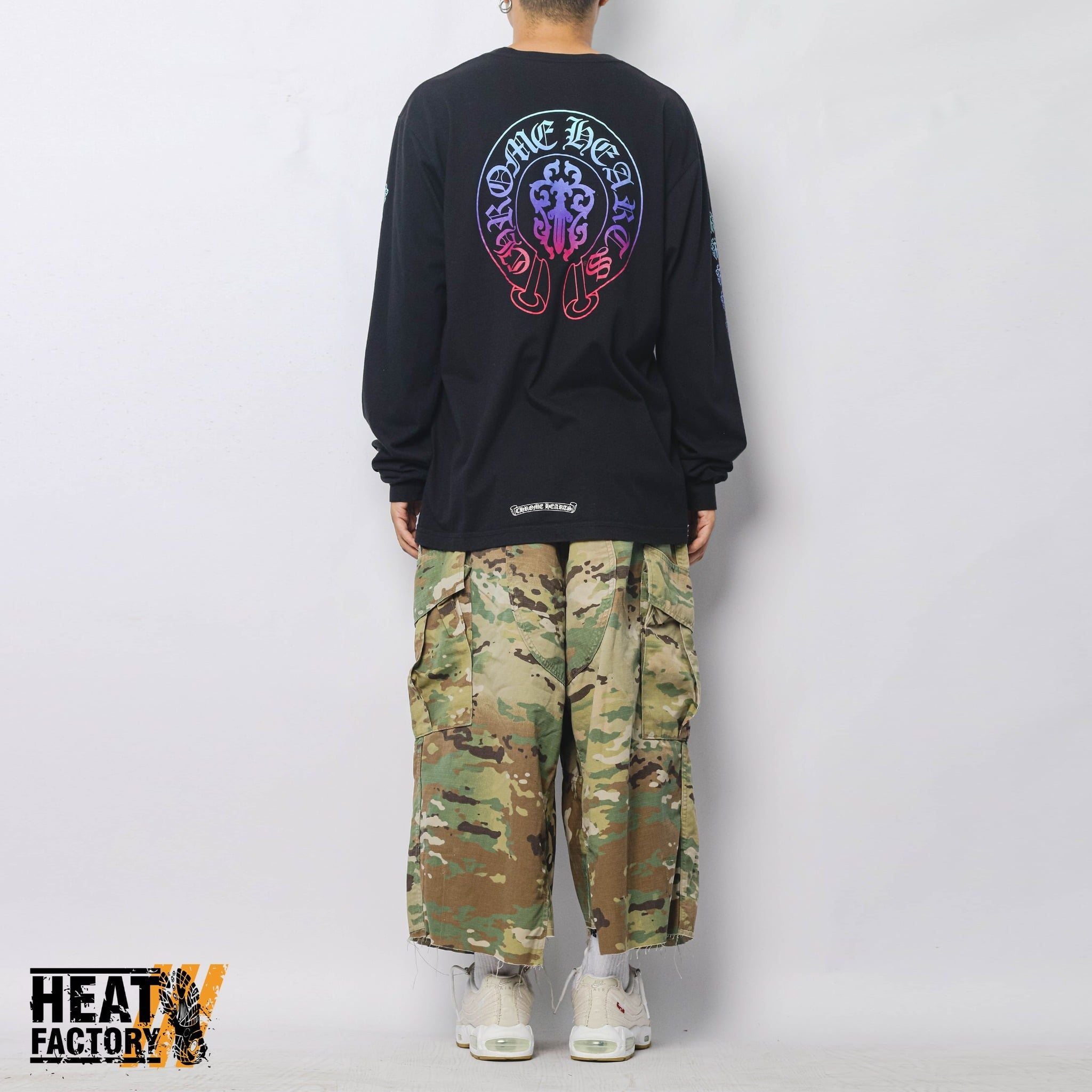  Chrome Hearts Longsleeve Multicolor Dagger & Scroll (Black) (Used) 