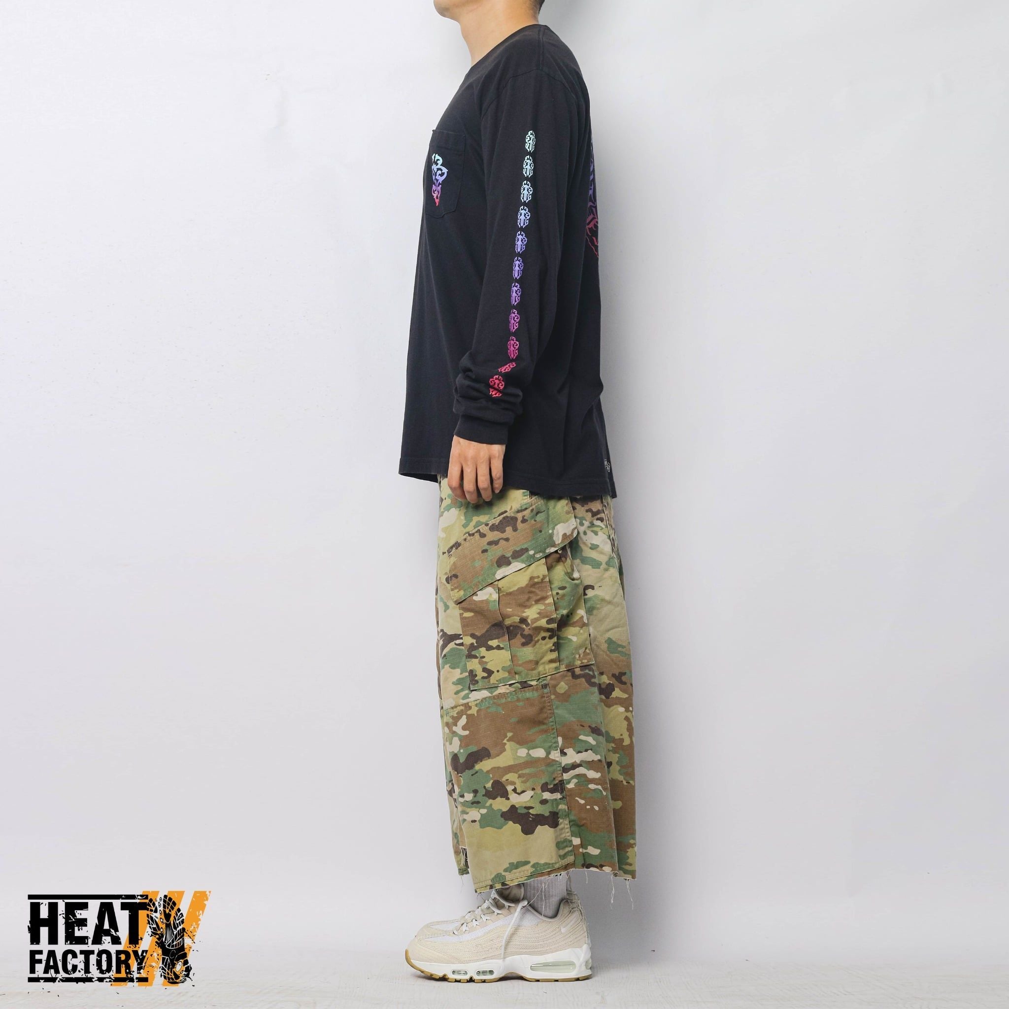  Chrome Hearts Longsleeve Multicolor Dagger & Scroll (Black) (Used) 